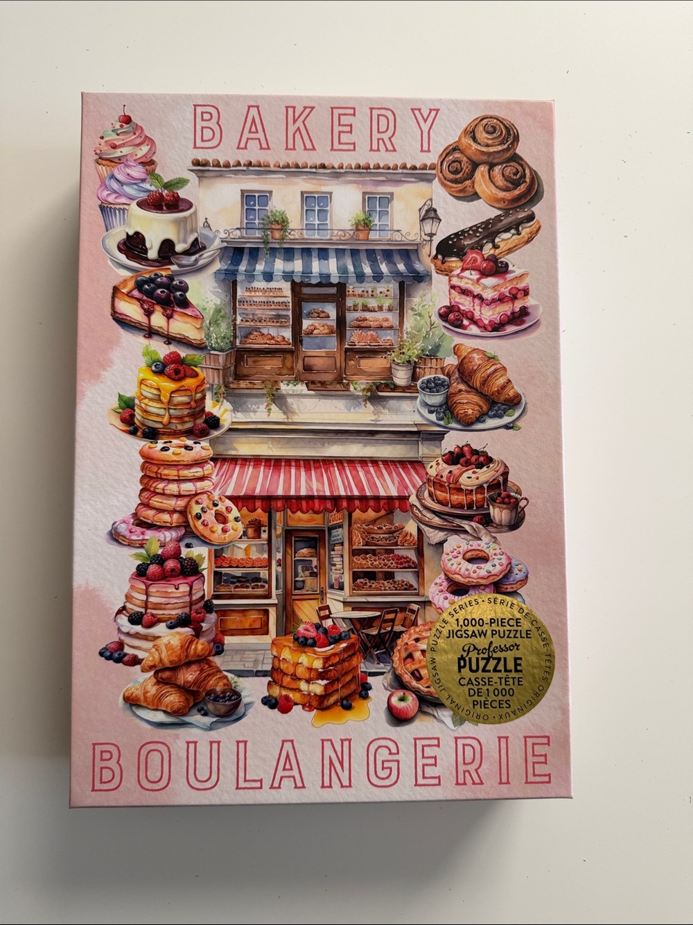Professor Puzzle- Bakery Boulangerie 1000-Piece Puzzle-